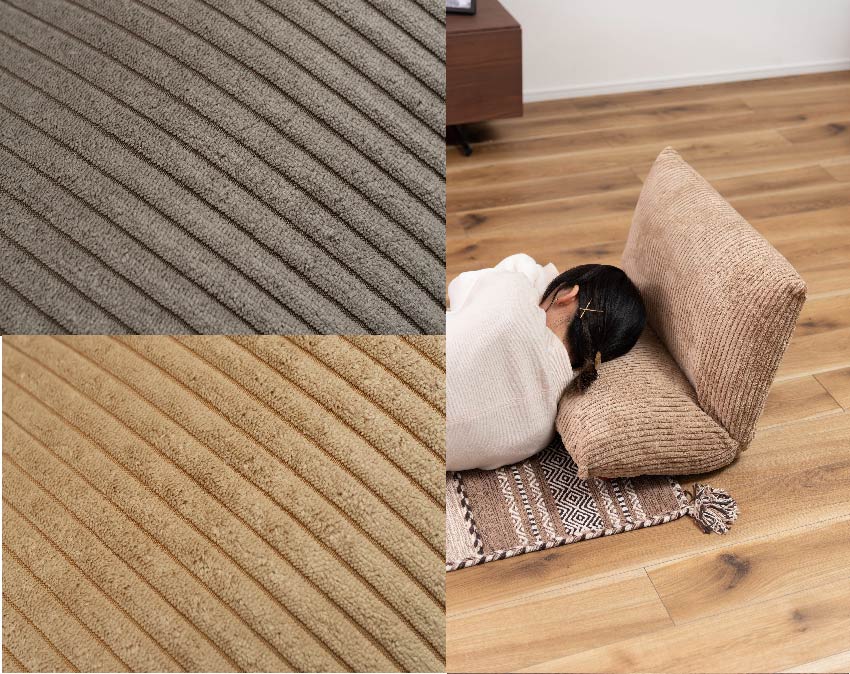 枕にするには、ちょうど良い硬さです。