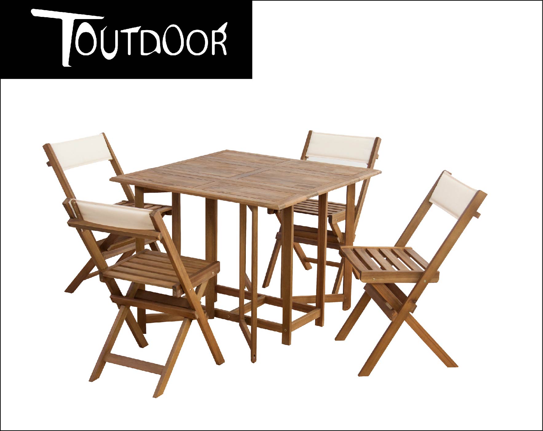 木目調でアウトドアにぴったりです