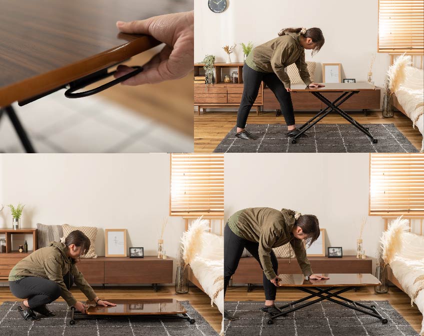 一人で簡単に扱えます。